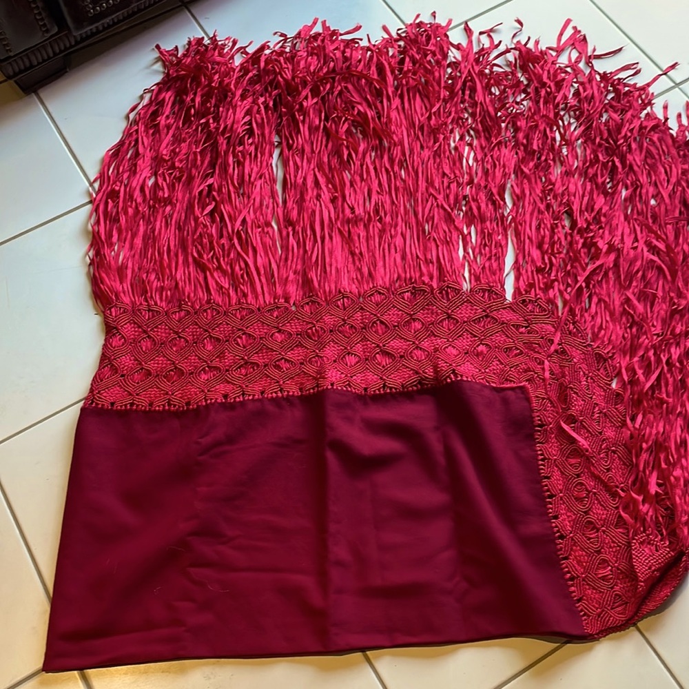 Wool and viscose wrap